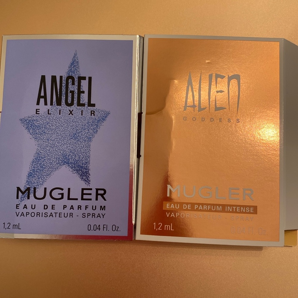 Angel/Alien Mugler samples